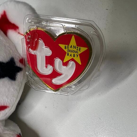 Ty Beanie Baby Glory the Bear 1998 With Name Tag Cover collectible - Picture 2 of 7